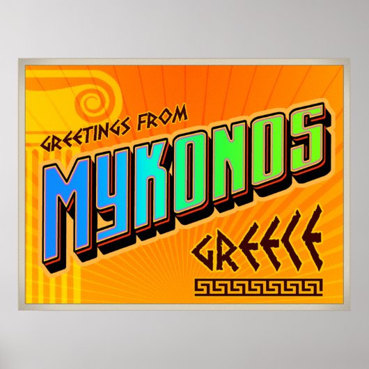 Affiche de MYKONOS (Devant)
