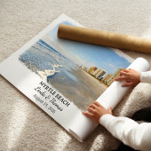Affiche de Myrtle Beach Caroline du Sud, Aquarelle