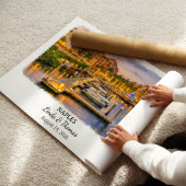 Affiche de Naples Floride, Aquarelle, Sur mesure