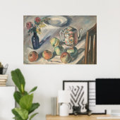 Affiche de nature morte de table de cuisine antiqu (Bureau à domicile)