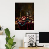 Affiche de nature morte Grenade (Bureau à domicile)