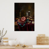 Affiche de nature morte Grenade (Cuisine)