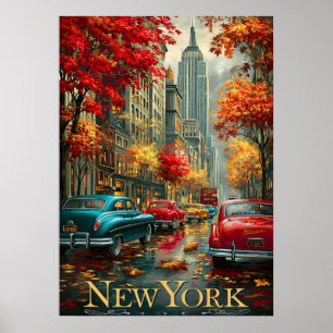 affiche de new york city, nyc skyline art, manhatt