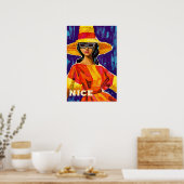 Affiche de Nice, France (Cuisine)