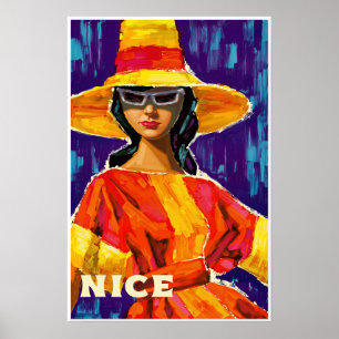 Affiche de Nice, France