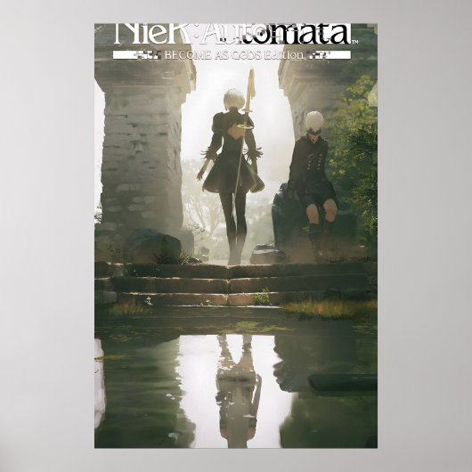 Affiche de Nier Automata - Version Devenez comme D (Devant)
