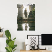 Affiche de Nier Automata - Version Devenez comme D (Bureau à domicile)