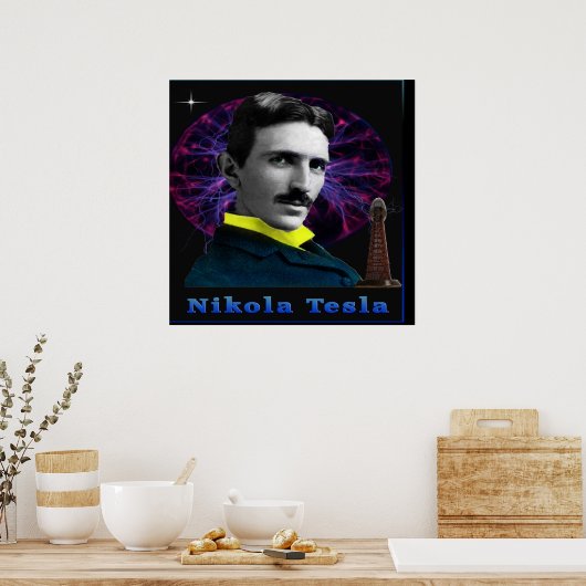 Affiche de Nikola Tesla (Cuisine)