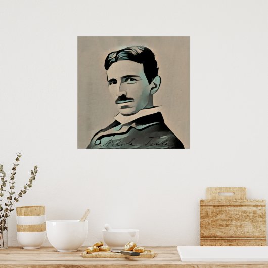 Affiche de Nikola Tesla (Cuisine)