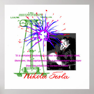 Affiche de Nikola Tesla