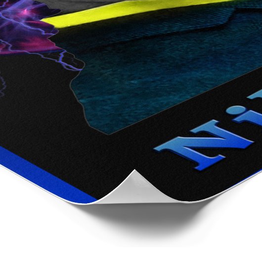 Affiche de Nikola Tesla (Coin)