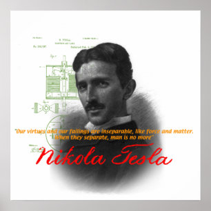 Affiche de Nikola Tesla