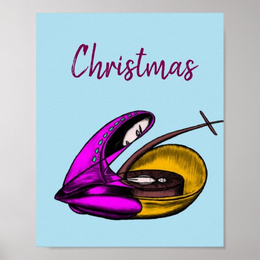 Affiche de Noël (Devant)