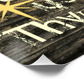 Affiche de Noël Carol Star of Wonder (Coin)