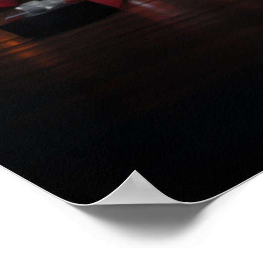 Affiche de Noël cosy (Coin)