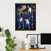 Affiche de Noël de Dream Catcher (Bureau à domicile)