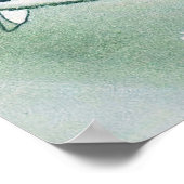 affiche de Noël de la fille vintage (Coin)