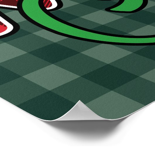 Affiche de Noël du pays (Coin)