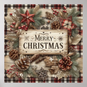 Affiche de Noël du pays