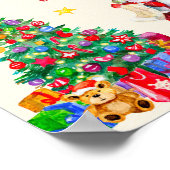 Affiche de Noël enseigne Noël Bannière (Coin)