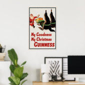 Affiche de Noël Guinness  John Gilroy (Bureau à domicile)