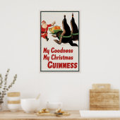 Affiche de Noël Guinness  John Gilroy (Cuisine)