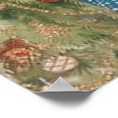 Affiche de Noël pour dames vintage rétro (Coin)