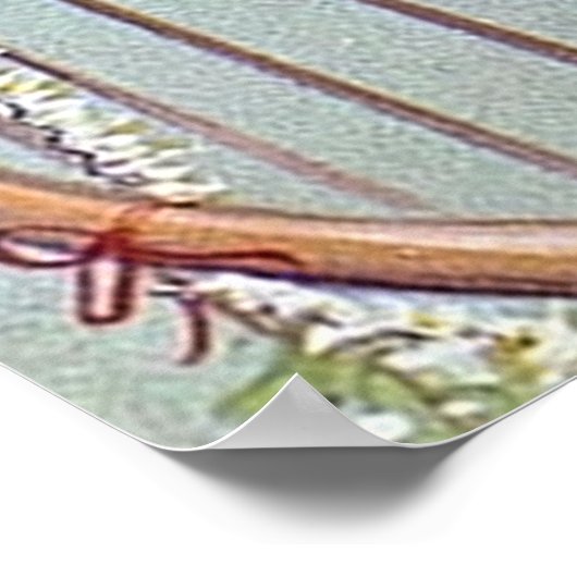 Affiche de Noël rétro (Coin)