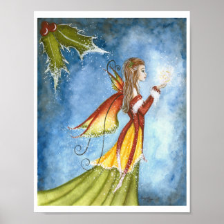 Affiche de Noël Spirit Fairy Imprimer