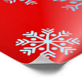 Affiche de Noël Unicorne (Coin)