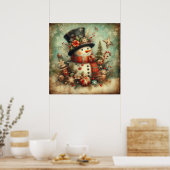 Affiche de Noël vintage (Cuisine)