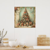 Affiche de Noël vintage (Cuisine)