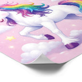 Affiche de nom de licorne personnalisée (Coin)