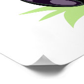 Affiche de nom personnalisé Cute Panda (Coin)
