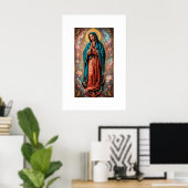 affiche de Notre-Dame de Guadalupe (Bureau à domicile)