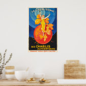 Affiche de nourriture et de boisson de Chablis par (Cuisine)