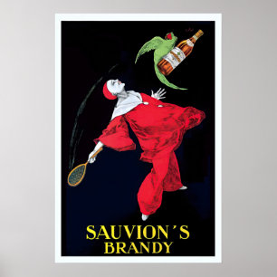 Affiche de nourriture et de boisson de la marque d