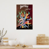 Affiche de nourriture et de boisson rétro vintage  (Cuisine)