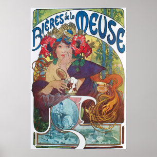 Affiche de Nouveau d'art de la Meuse de La de