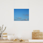 Affiche de Nuages Cumulus (Cuisine)