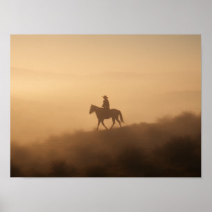 Affiche de nuages de mousson - Impression dramatiq