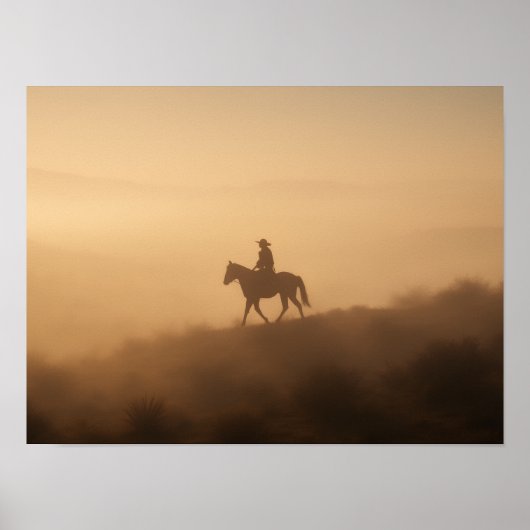 Affiche de nuages de mousson - Impression dramatiq (Devant)