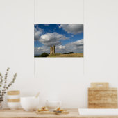 Affiche de nuages sur la tour de Broadway dans les (Cuisine)