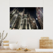 Affiche de nuit de la Cathédrale St.Vitus de Pragu (Cuisine)