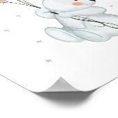 Affiche de nurserie ballon de lapin pour chambre d (Coin)