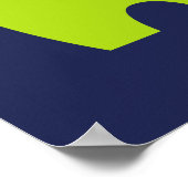 Affiche de nurserie J'aime les éléphants (Coin)