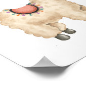 Affiche de nurserie lama décoration de chambre d'e (Coin)