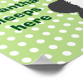 Affiche de nursery panda (Coin)