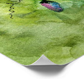 Affiche de nymphe de gloire de matin (Coin)