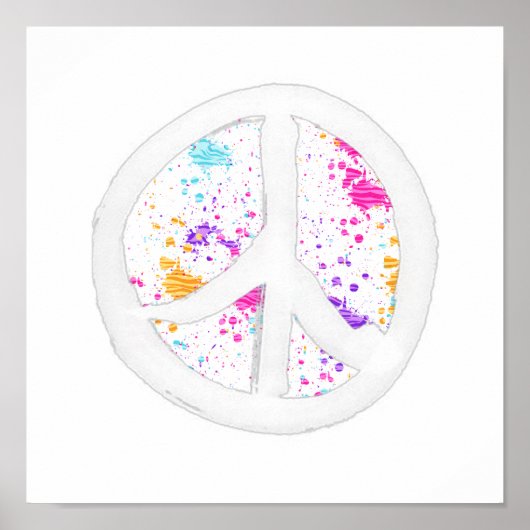 Affiche de paix (Devant)